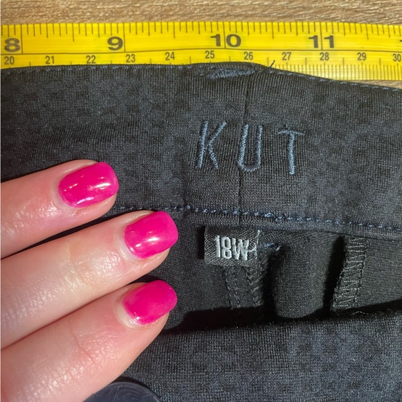 Kut from the Kloth Black Trouser Bootcut style - Picture 5 of 9